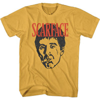 Thumbnail for SCARFACE-SCARFACE FACE-GINGER ADULT S/S TSHIRT