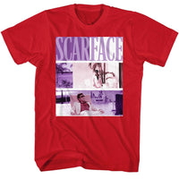 Thumbnail for SCARFACE-SCARFACE MIAMI-RED ADULT S/S TSHIRT
