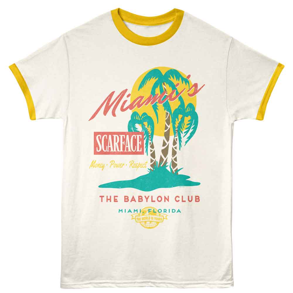 Scarface - The Babylon Club Ringer Tee