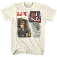 Thumbnail for SCARFACE-SCARFACE WORLD IS YOURS COLLAGE COLOR-NATURAL ADULT S/S TSHIRT