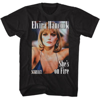 Thumbnail for SCARFACE-SCARFACE ELVIRA MAGAZINE STYLE-BLACK ADULT S/S TSHIRT