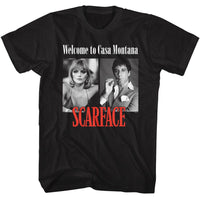 Thumbnail for SCARFACE-SCARFACE CASA DE MONTANA-BLACK ADULT S/S TSHIRT