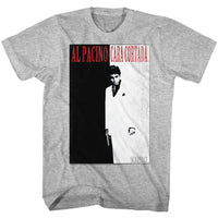 Thumbnail for SCARFACE-CORTADA-GRAY HEATHER ADULT S/S TSHIRT