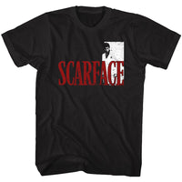 Thumbnail for SCARFACE-SFREDWHITE-BLACK ADULT S/S TSHIRT