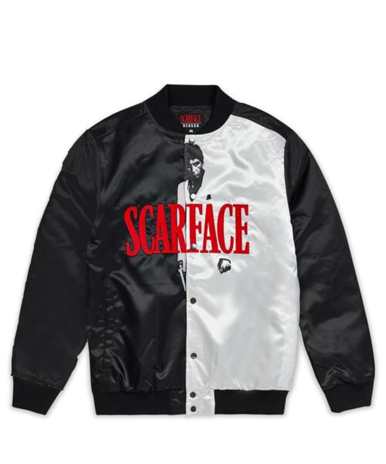 Scarface Split Varsity Jacket
