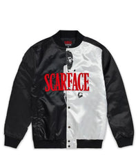 Thumbnail for Scarface Split Varsity Jacket