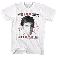 Thumbnail for SCARFACE-EYESCHICO-WHITE ADULT S/S TSHIRT