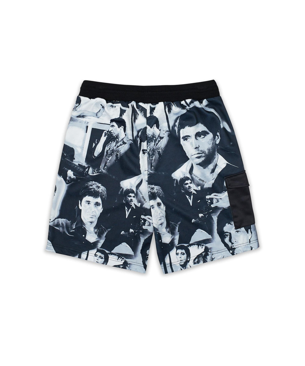 Scarface Pacino Shorts - Black