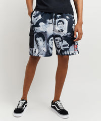 Thumbnail for Scarface Pacino Shorts - Black