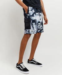 Thumbnail for Scarface Pacino Shorts - Black