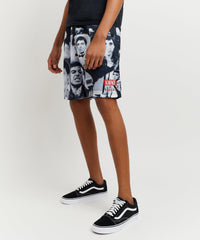Thumbnail for Scarface Pacino Shorts - Black