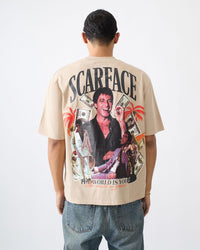 Thumbnail for Scarface Money Embroidered Short Sleeve T-Shirt