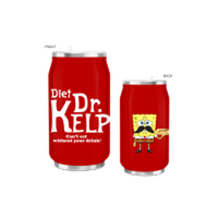 Thumbnail for Spongebob Diet Dr Kelp 8.7Oz Stainless Steel Double Wall Can Shape Cup – 12 pc ppk ($10.00 each)