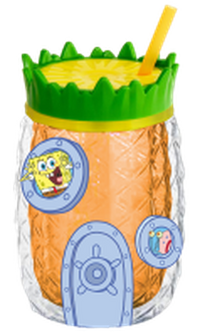 Thumbnail for Spongebob Gary Pineapple  16oz Pineapple Double Wall Tumbler – 12 pc ppk ($5.50 each)