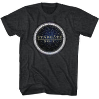 Thumbnail for STARGATE-STARGATE SG1-BLACK HEATHER ADULT S/S TSHIRT
