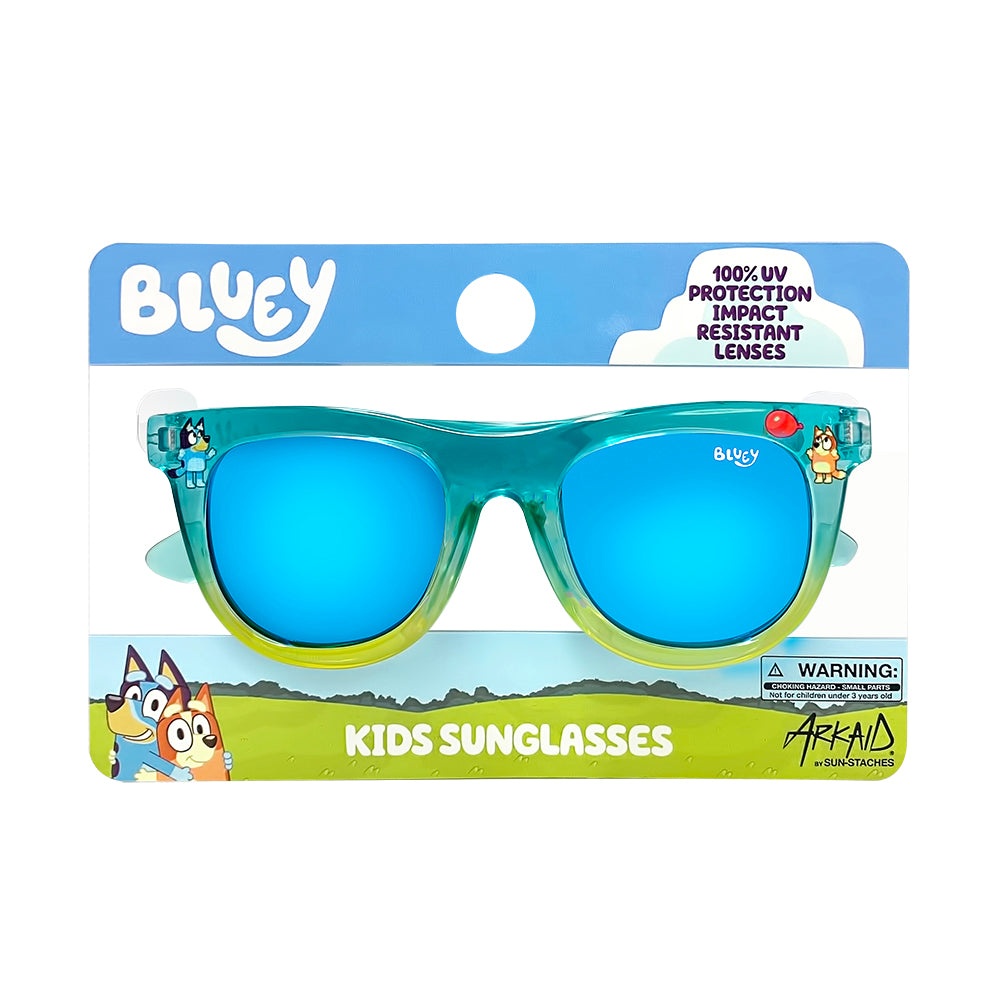 Kids Arkaid Bluey Blue Wayfarer- 3 pc prepack ($4.00 EACH)