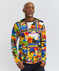 Thumbnail for Hispanic Tile L/S T-Shirt
