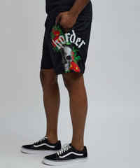 Thumbnail for Grind Harder Mesh Shorts