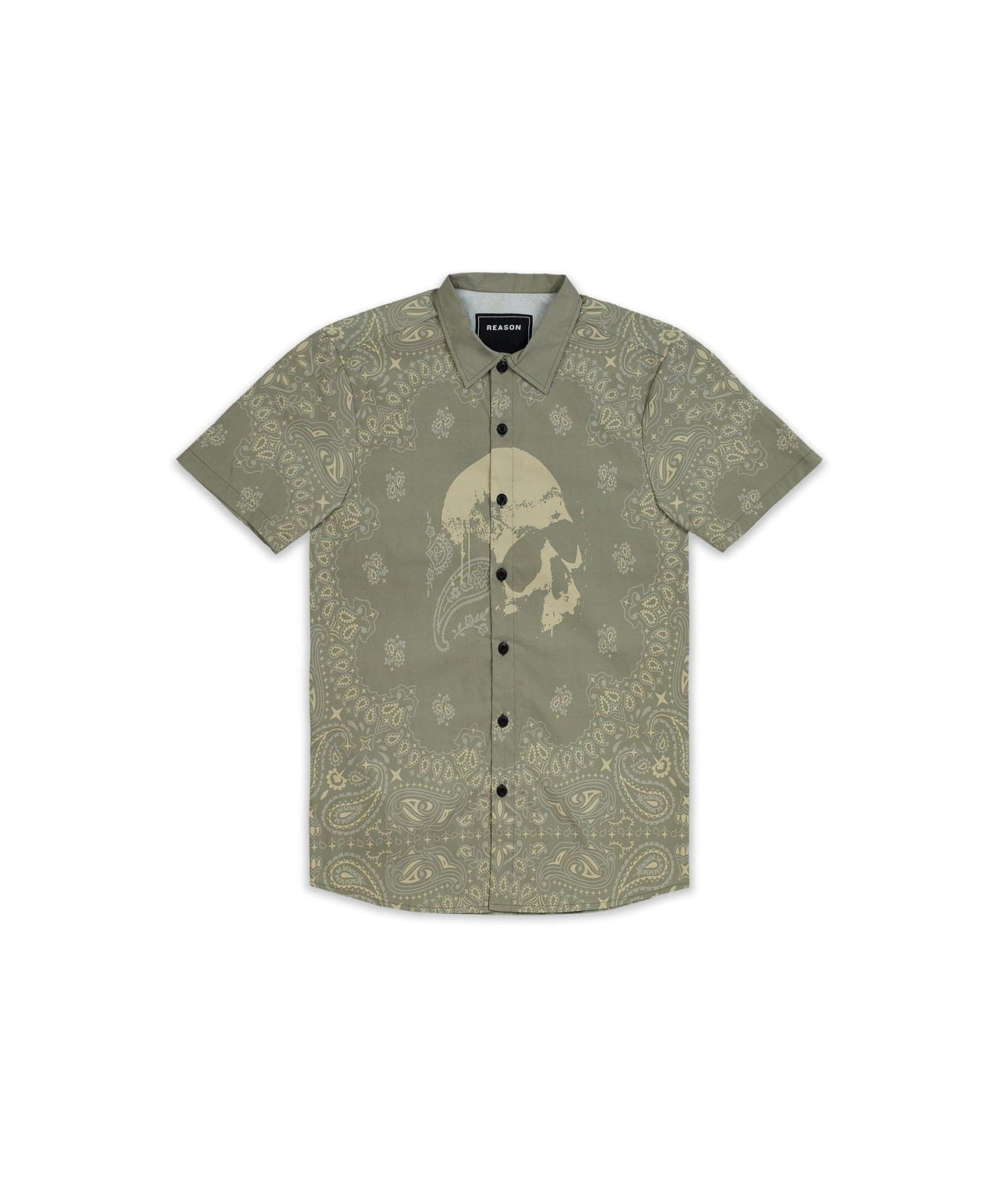 Skull Paisley Ss Shirt