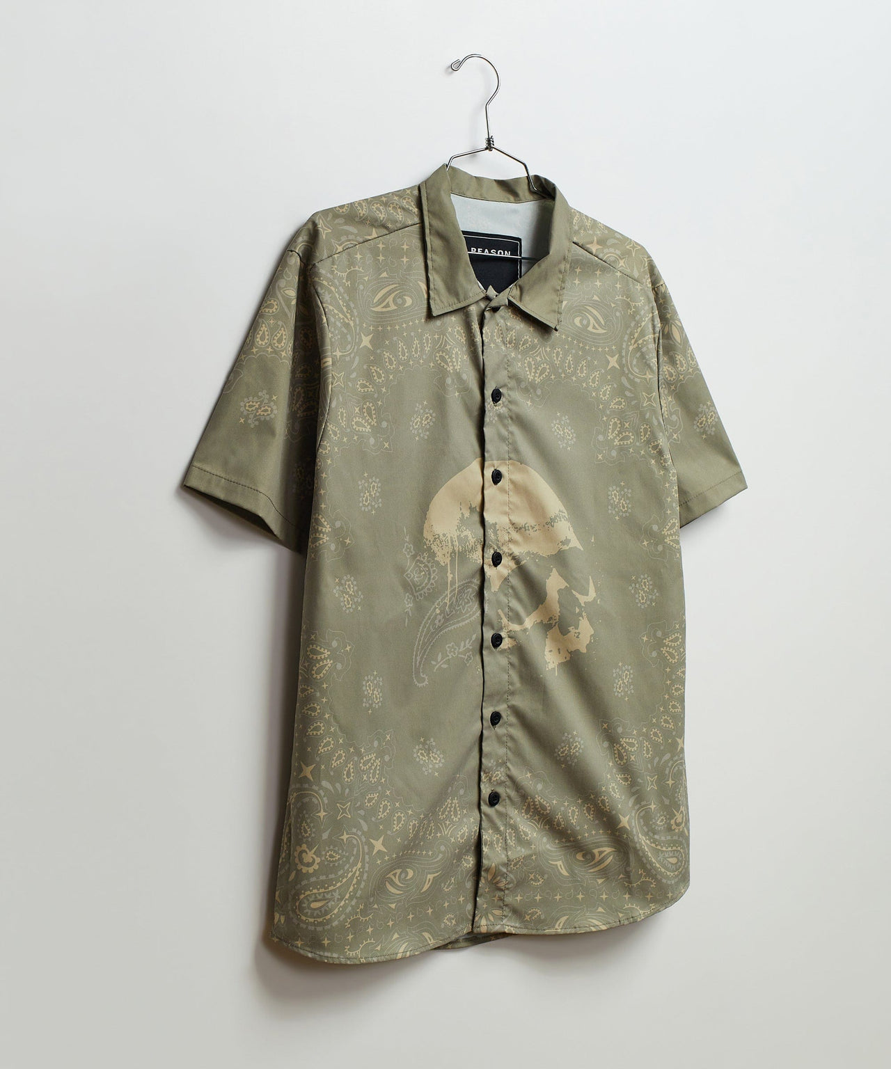 Skull Paisley Ss Shirt