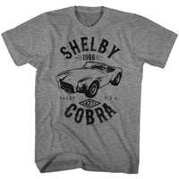 Thumbnail for CARROLL SHELBY-SHELBYCOBRA-GRAPHITE HEATHER ADULT S/S TSHIRT