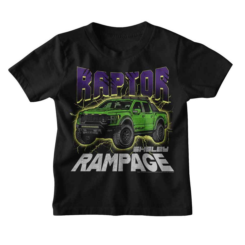 Carroll Shelby - Raptor Lightning Toddler T-Shirt