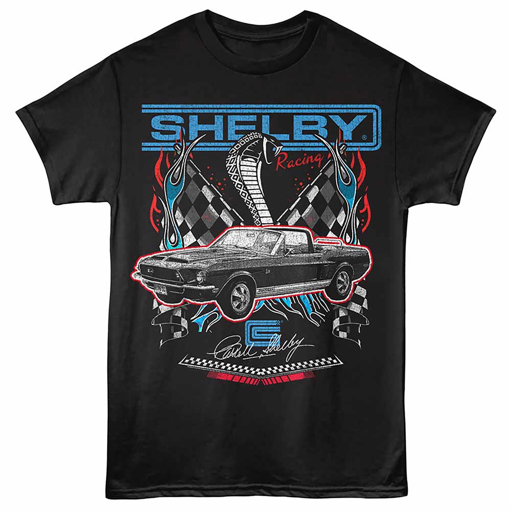 Carroll Shelby Racing Adult T-Shirt