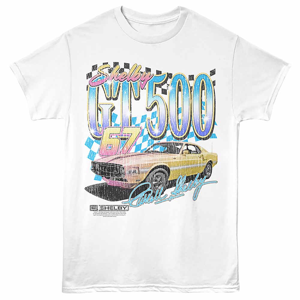 Carroll Shelby - Carroll Shelby GT500 Gradient T-Shirt