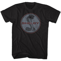 Thumbnail for CARROLL SHELBY-SHELBY SNAKE-BLACK ADULT S/S TSHIRT