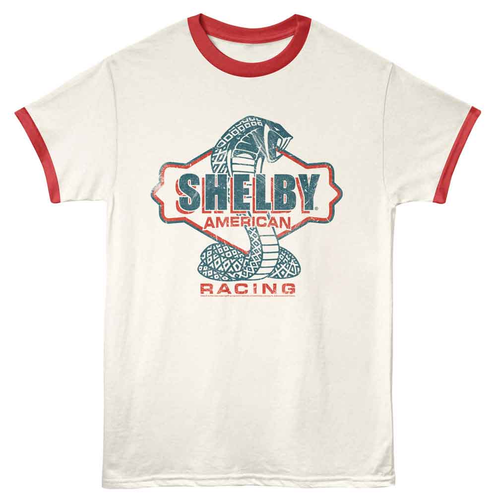 Carroll Shelby - Old Sign Style Ringer Tee