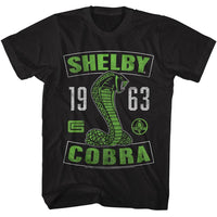 Thumbnail for CARROLL SHELBY-SHELBY SC 1963-BLACK ADULT S/S TSHIRT