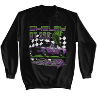 Thumbnail for CARROLL SHELBY-CARROLL SHELBY GT 350 RACING-BLACK ADULT L/S SWEATSHIRT