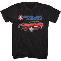Thumbnail for CARROLL SHELBY-CARROLL SHELBY AMERICAN-BLACK ADULT S/S TSHIRT