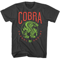 Thumbnail for CARROLL SHELBY-CARROLL SHELBY COBRA BRIGHT COLORS-SMOKE ADULT S/S TSHIRT