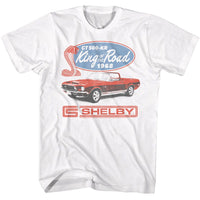 Thumbnail for CARROLL SHELBY-CARROLL SHELBY GT500 KR KING-WHITE ADULT S/S TSHIRT