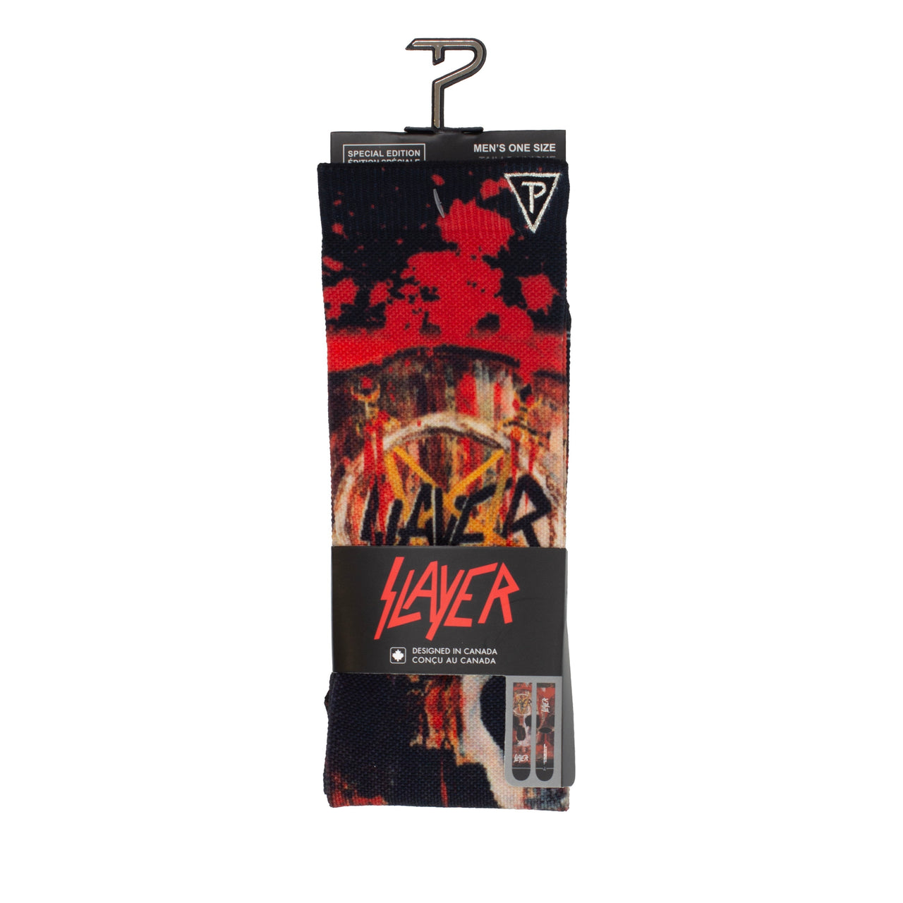 Slayer HORROR SKULL SOCK, 1 PAIR