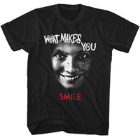 Thumbnail for SMILE-SMILE WHAT MAKES YOU SMILE-BLACK ADULT S/S TSHIRT