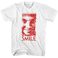 Thumbnail for SMILE-SMILE CANT ESCAPE YOUR MIND-WHITE ADULT S/S TSHIRT