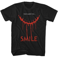 Thumbnail for SMILE-SMILE DRIPPING-BLACK ADULT S/S TSHIRT