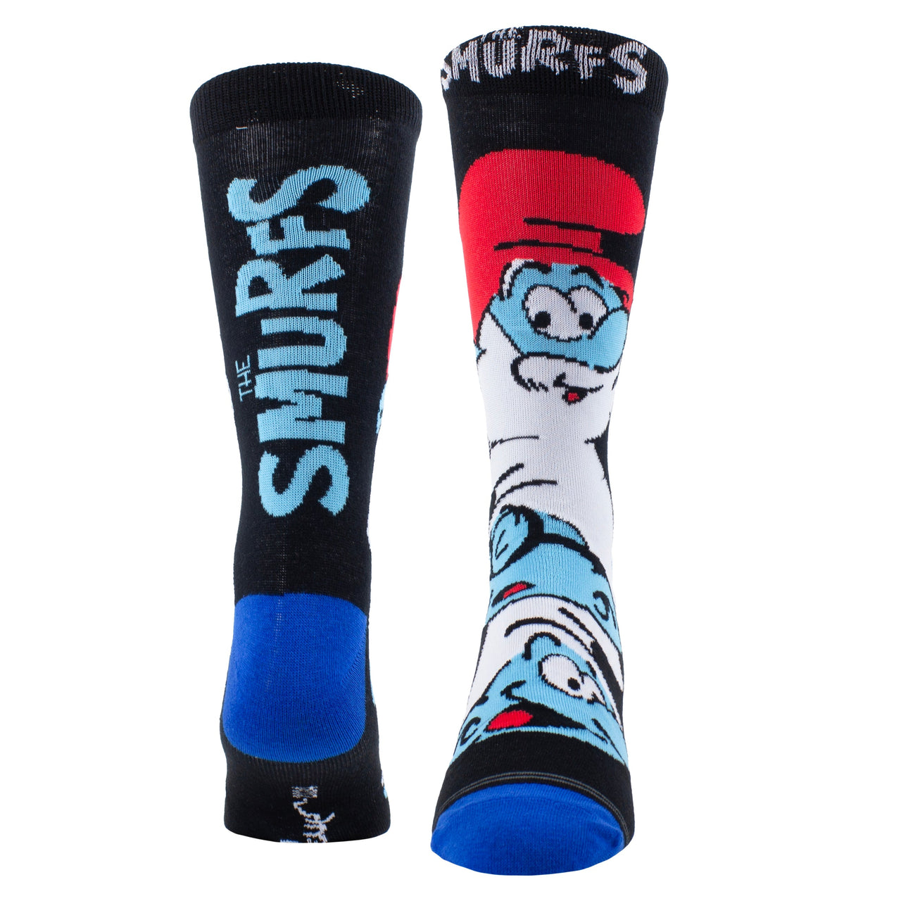 THE SMURFS PILE UP MEN'S CREW, 1 PAIR