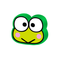 Thumbnail for Keroppi Face Name  Large Die Cut MDF Box Wall Sign – 16 pc ppk ($5.50 each)
