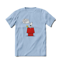 Thumbnail for BRIEF INSANITY Peanuts Snoopy Keep Looking Up Unisex Short Sleeve T-Shirt