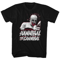 Thumbnail for SILENCE OF THE LAMBS-THE CANNIBAL-BLACK ADULT S/S TSHIRT
