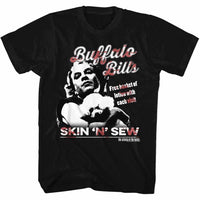 Thumbnail for SILENCE OF THE LAMBS-SKINSEW-BLACK ADULT S/S TSHIRT