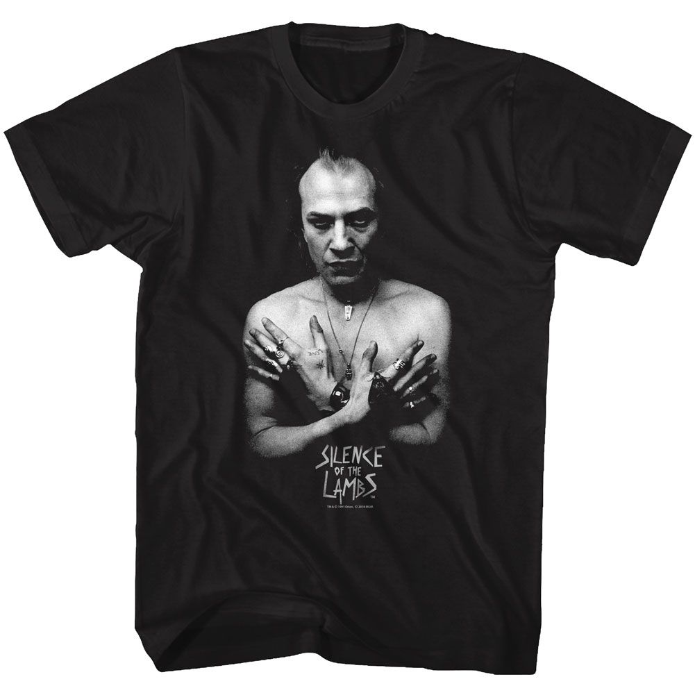 SILENCE OF THE LAMBS-GLAM SHOT-BLACK ADULT S/S TSHIRT