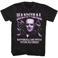 Thumbnail for SILENCE OF THE LAMBS-SILENCE ENTHRALL ME-BLACK ADULT S/S TSHIRT