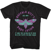 Thumbnail for SILENCE OF THE LAMBS-SILENCE BODY LOTION-BLACK ADULT S/S TSHIRT