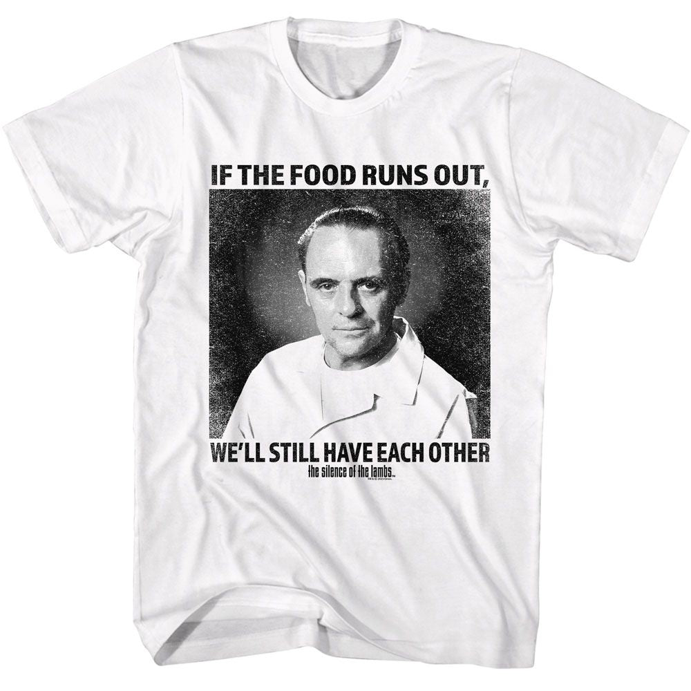 SILENCE OF THE LAMBS-SOL EACH OTHER-WHITE ADULT S/S TSHIRT