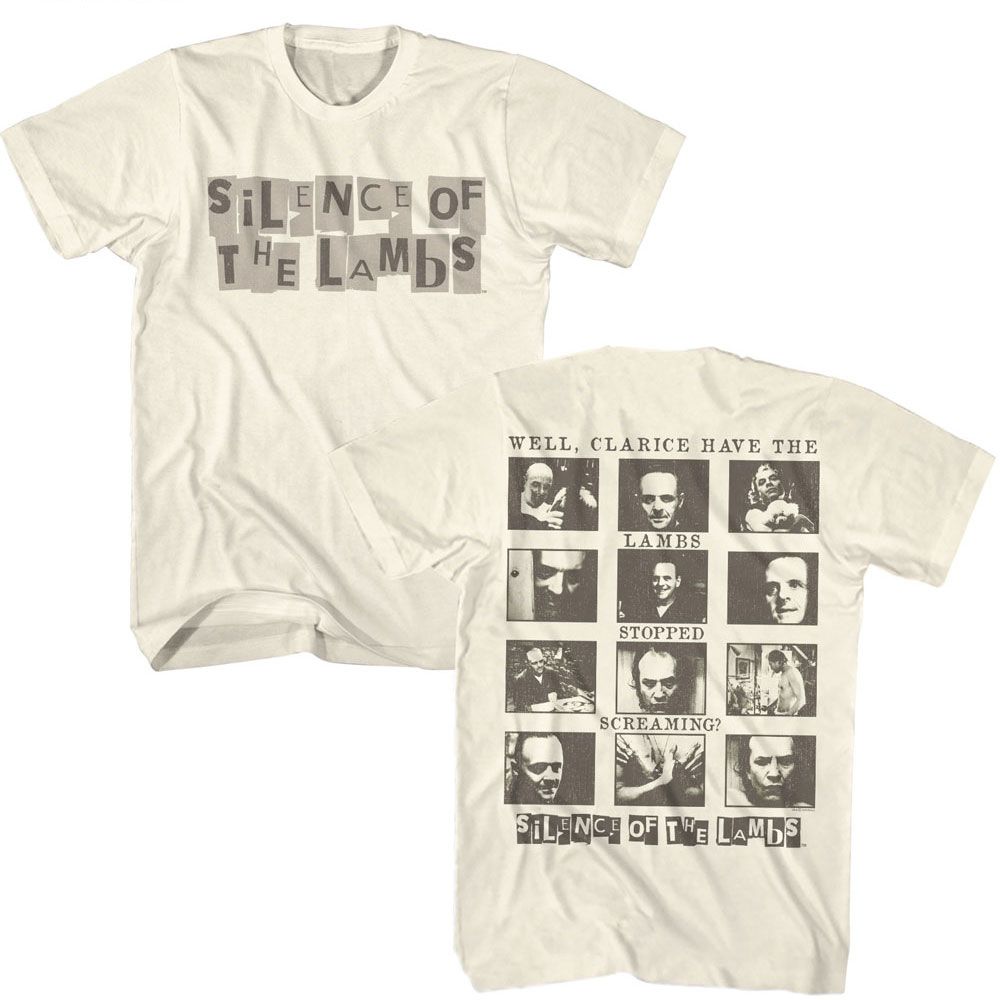 SILENCE OF THE LAMBS-SILENCE WELL CLARICE F B-NATURAL ADULT S/S TSHIRT