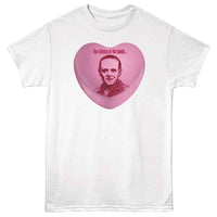 Thumbnail for SILENCE OF THE LAMBS-SOL CANDY HEART-WHITE ADULT S/S TSHIRT